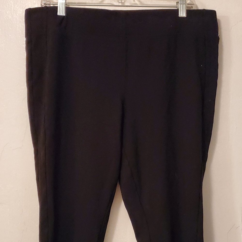 2 pairs Loft outlet Leggings Black XL EUC